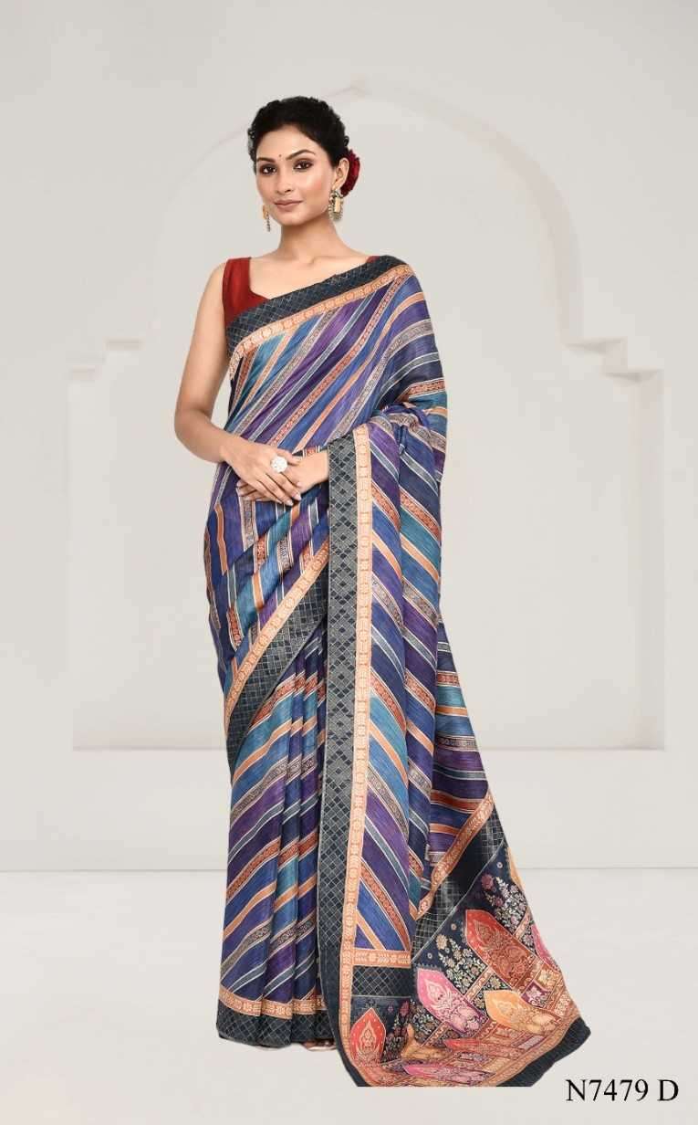 MAHOTSAV PRESENTS NIMAYA NARAYANI SILK SATIN SILK LATEST SAREE WHOLESALER AND EXPORTER 