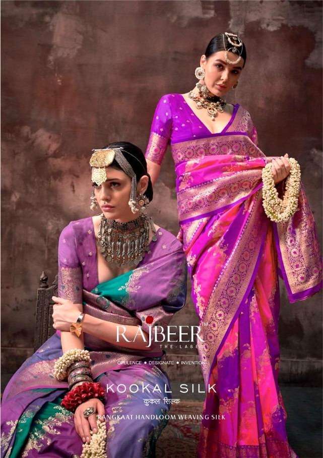 RAJTEX PRESENTS KOOKAL SILK FANCY SAREES CATLOG WHOLASELER AND EXPORTER IN SURAT