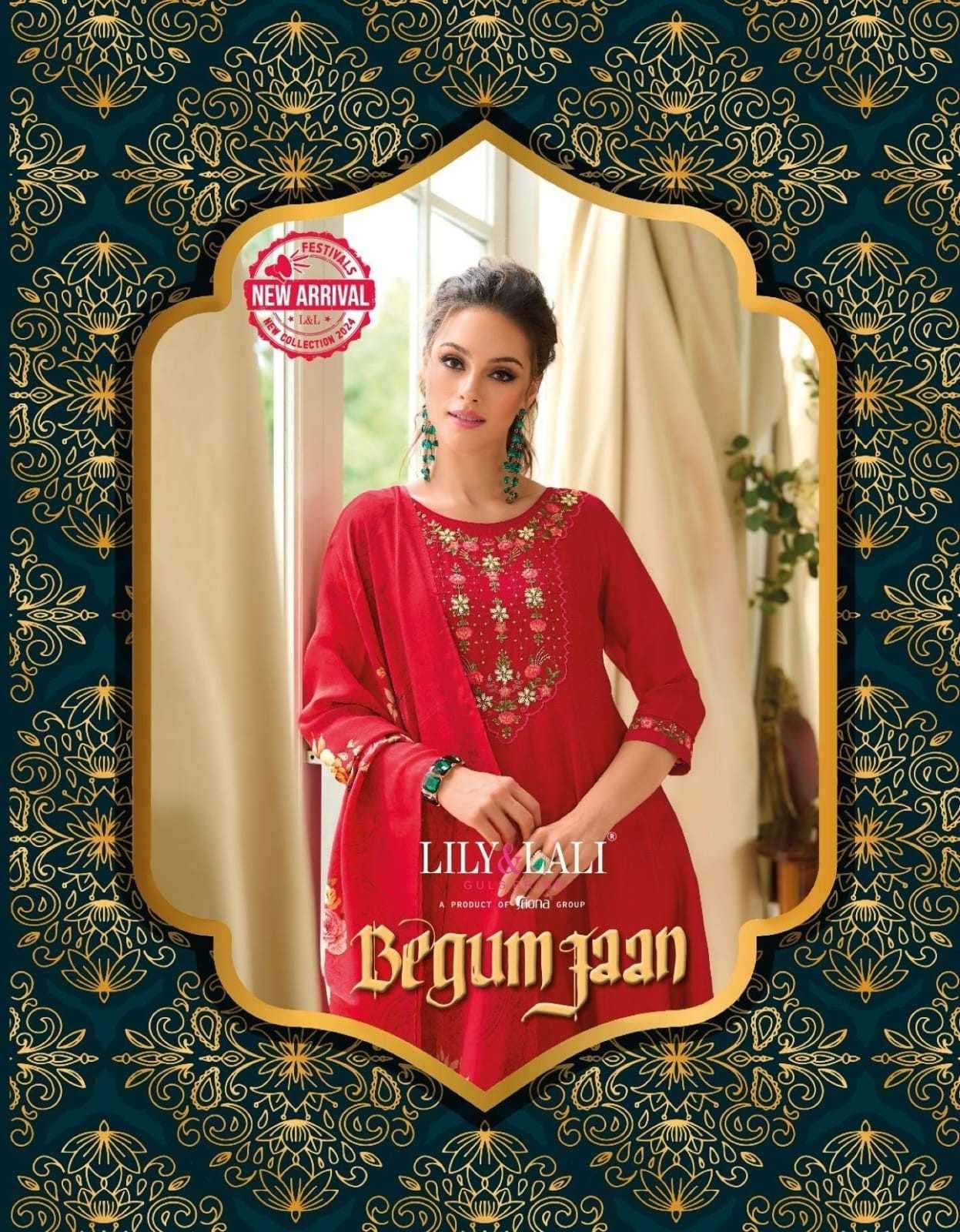 LILY & LALI PRESENTS BEGUM JAAN ANARKALI STYLE VICHITRA SILK FULL STITCH PARTY WEAR SUIT CATALOG WHOLESALER AND EXPORTER 