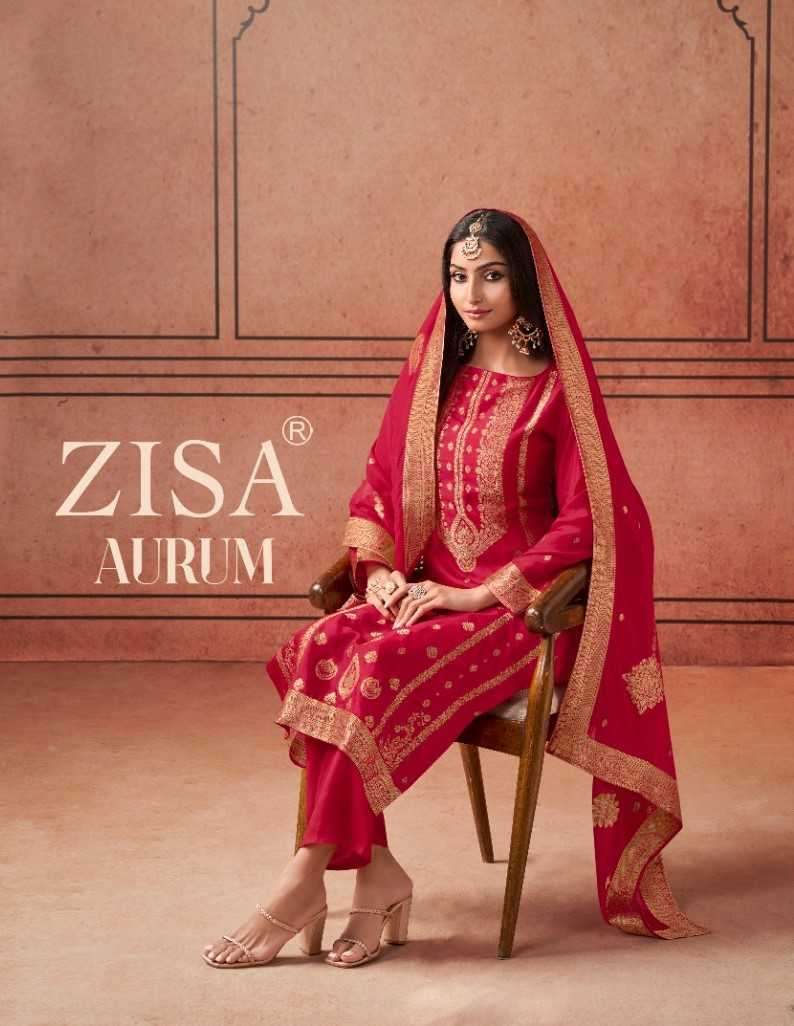 MEERA TRENDZ PRESENTS AURUM CLASSIC TABY SILK SALWAR SUIT MATERIAL WHOLESALER AND EXPORTER IN SURAT