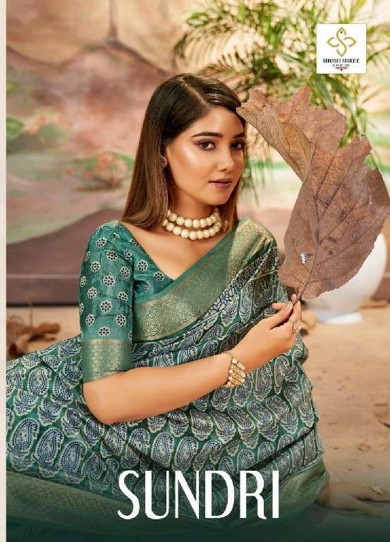 SHUBH SHREE CREATION PRESENTS SUNDRI DOLA SILK STYLISH SAREES CATALOG WHOLESALER AND EXPORTS