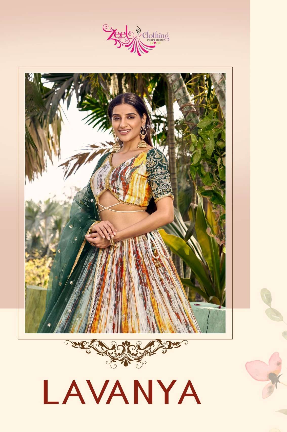 ZEEL CLOTHING PRESENTS LAVANYA FANCY LEHENGA CHOLI CATALOG WHOLESALER AND EXPORTER IN SURAT 