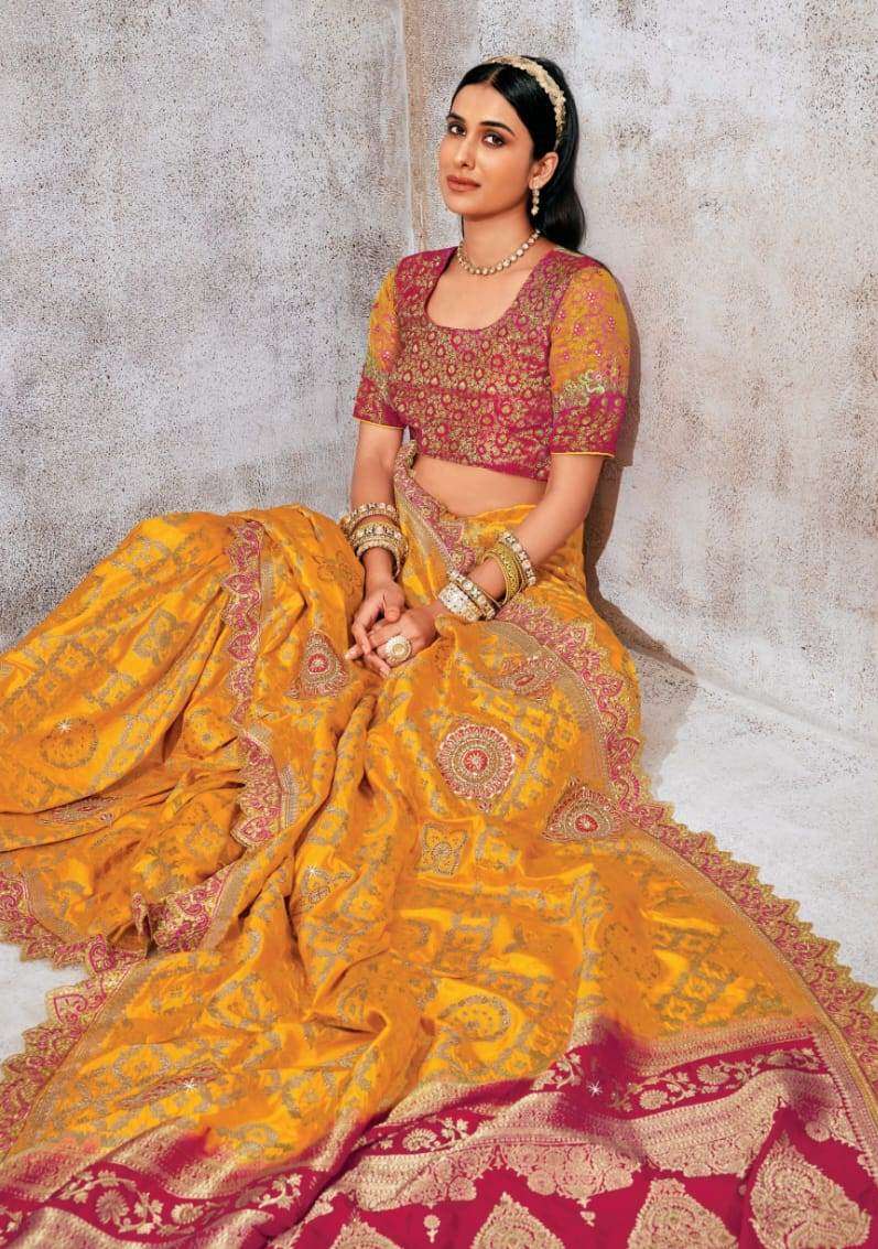 RAJGURU PRESENTS SHUBHMILAN DESIGNER FANCY SAREES CATALOG WHOLESALER AND EXPORTER IN SURAT