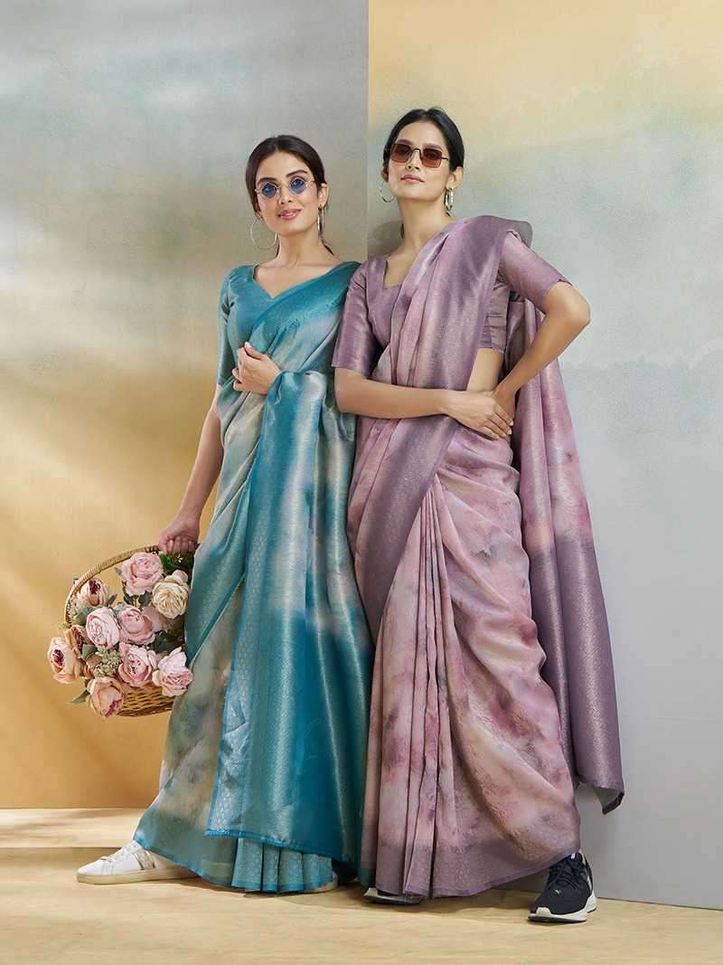 RAJPATH PRESENTS KORAL SILK TRADITIONAL WEAR HANDLOOM WEAVING SILK SAREES CATALOG WHOLESALER 