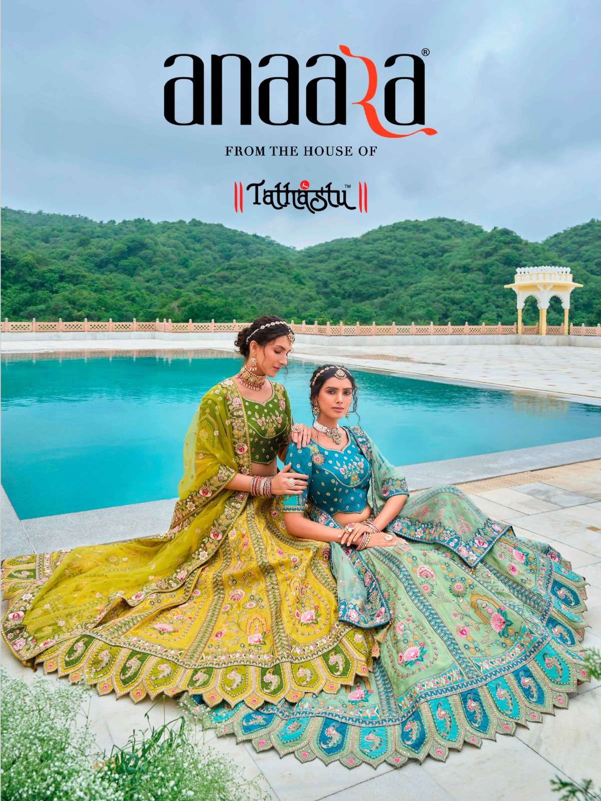 TATHASTU PRESENTS ANAARA 7100 SERIES EXCLUSIVE STUNNING LEHNGHA CHOLI CATALOG WHOLESALER AND EXPORTER IN SURAT