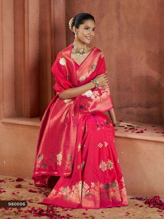 RAJPATH PRESENTS SHVITRI VOL-2 BANARASI SILK NEW TRENDY SAREES CATALOG WHOLESALER AND EXPORTER