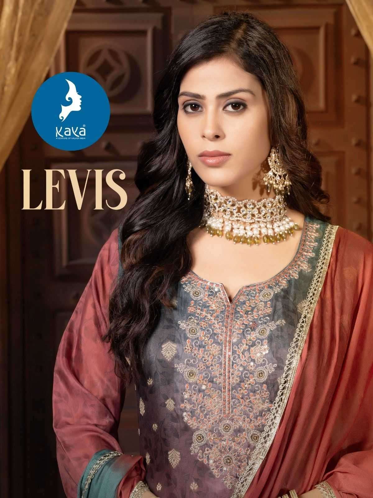 KAYA PRESENT LEVIS SILK READYMADE KURTIS CATALOG WHOLESALER AND EXPORTER IN SURAT 