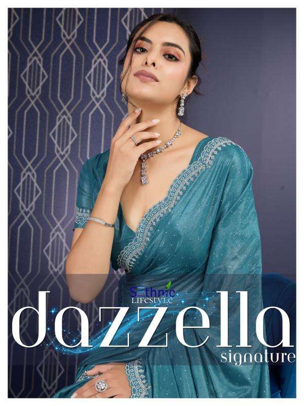 SETHNIC LIFESTYLE PRESENTS DAZZELLA GEORGETTE CLASSIC LOOK SAREES CATALOG WHOLESALER AND EXPORTER 