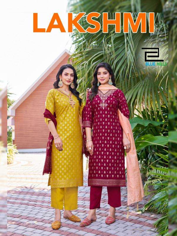 BLUE HILLS PRESENTS LAKSHMI VOL-1 READYMADE RAYON PLUS SIZE LUXURIOUS SUIT FOR WOMEN 