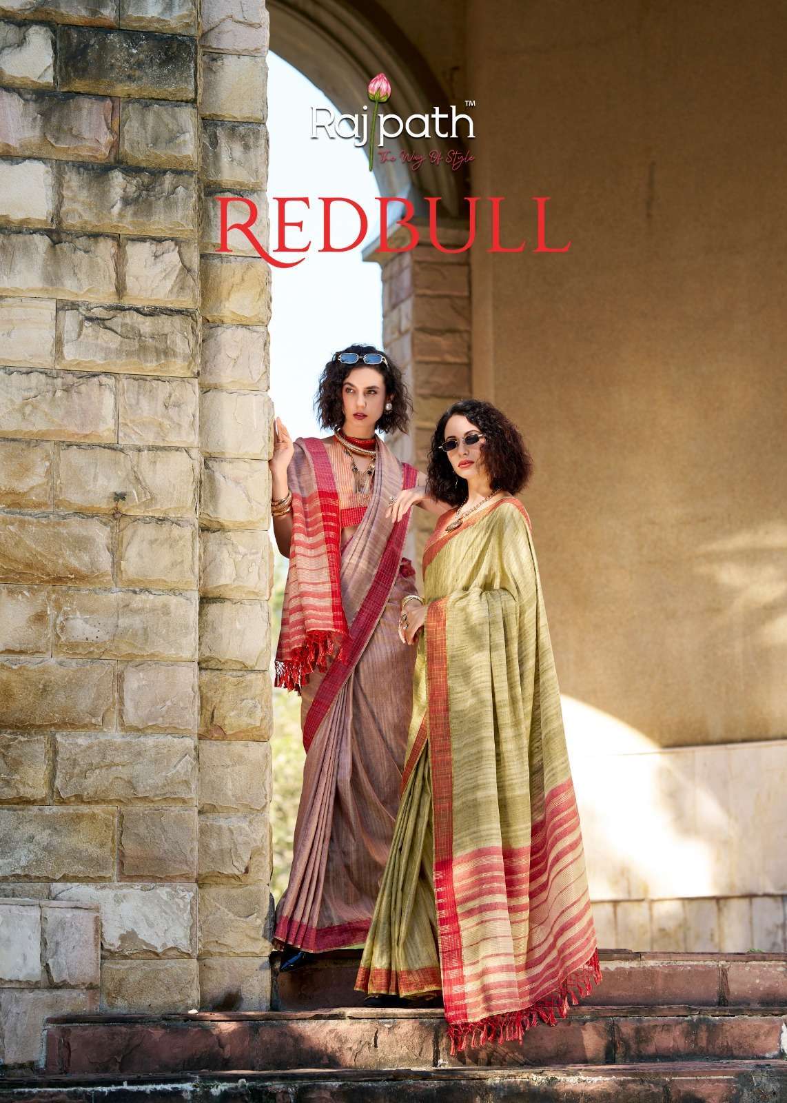 RAJPATH PRESENTS REDBALL SHOP TRENDY HANDLOOM KATAN SAREES ONLINE AT AFFORDABLE PRICES CATALOG WHOLESALER 