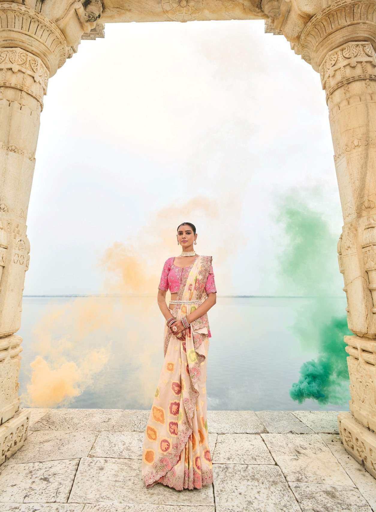 TATHASTU PRESENTS ANAARA 7000 SERIES EXCLUSIVE DESIGNER SAREES COLLECTION WHOLESALER AND EXPORTER IN SURAT