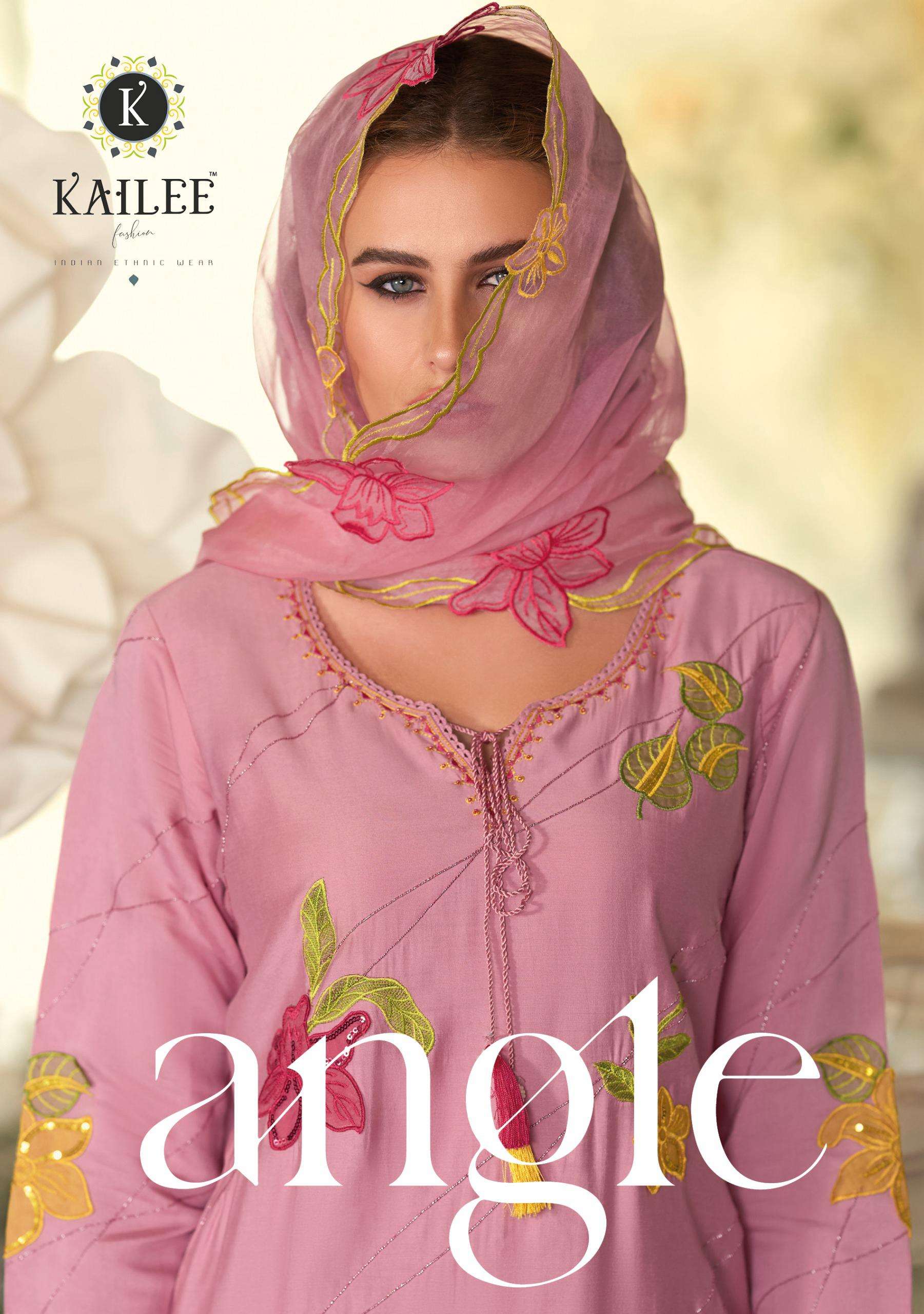 kailee fashion presents angle readymade viscose 3pcs kurtis catalog wholesaler and exporter 