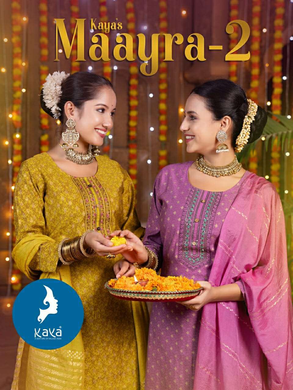 kaya presents maayra vol-2 roman silk readymade kurtis catalog wholesaler and exporter 