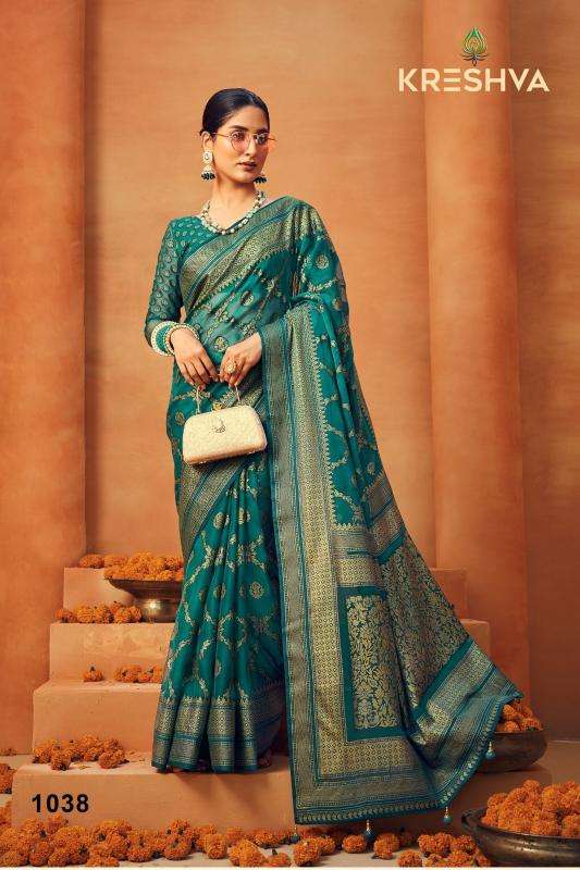 kreshva presents nilima georgette party wear saree for womens catalog wholesaler and exporter 