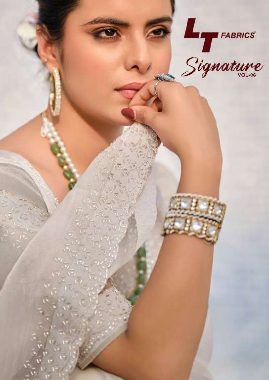 LT Fabrics Presents Signature Vol-6 Wholesale Malai Silk Ethnic Sarees Catalog Wholesaler And Exporter 