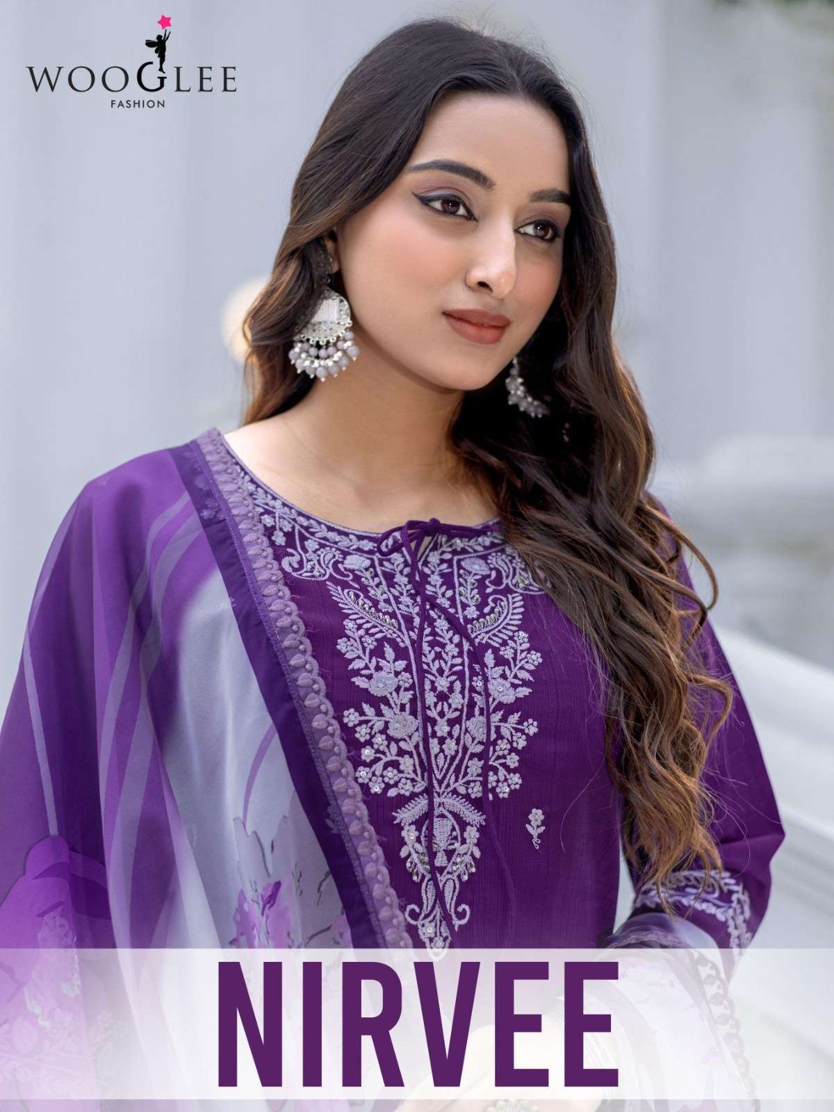 wooglee presents nirvee 1001-1004 modal readymade classic 3pcs dress catalog wholesaler and exporter 