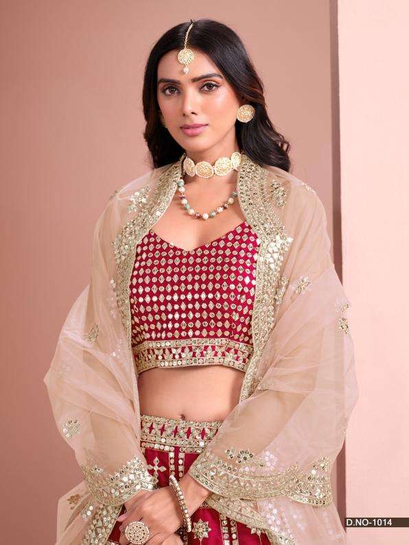 Mehvish Presents Alizeh Exclusive Design Art Silk Unstitch Lehenga Choli Catalog Wholesaler And Exporter In surat