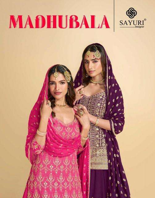 sayuri designer presents madhubala georgette readymade skirt pant with dupatta catalog wholesaler and exporter 