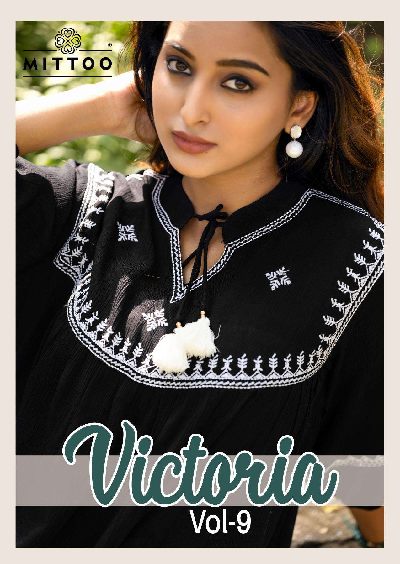 Mittoo Presents Victoria Vol-9 Short Tops Catalog Wholesaler And Exporter in surat