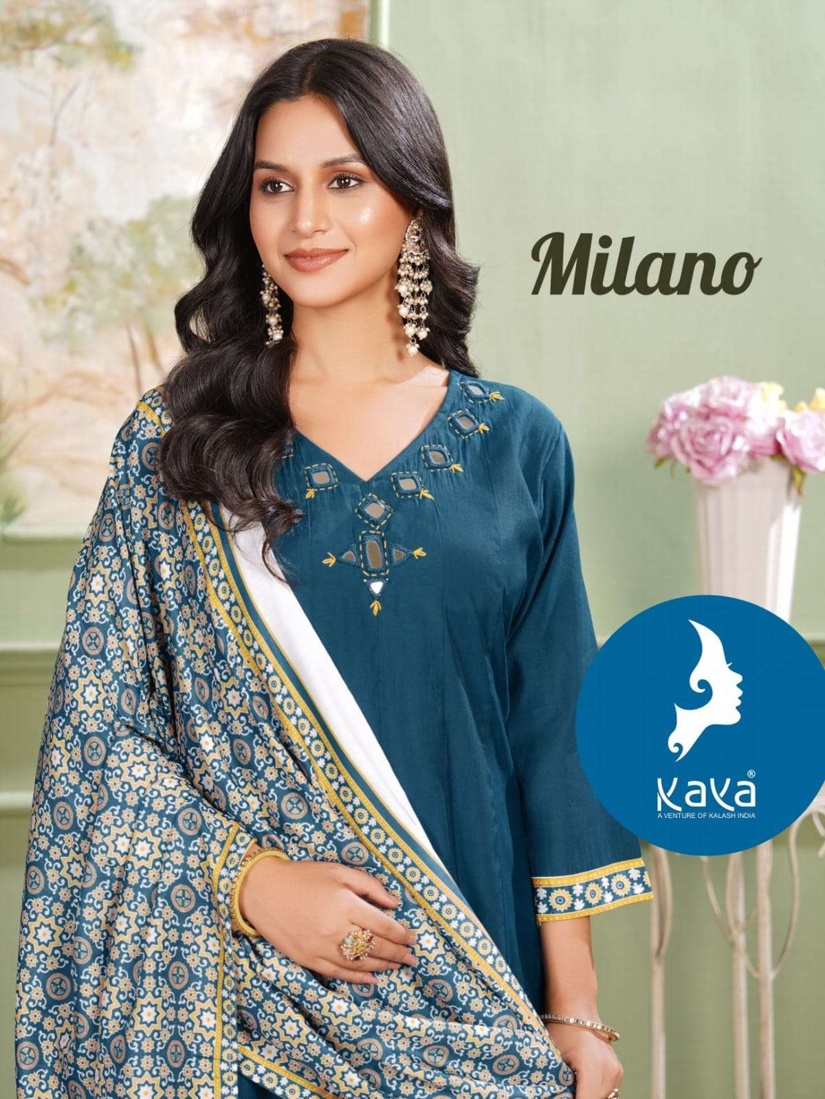kaya presents milano silk readymade kurtis catalog wholesaler and exporter 