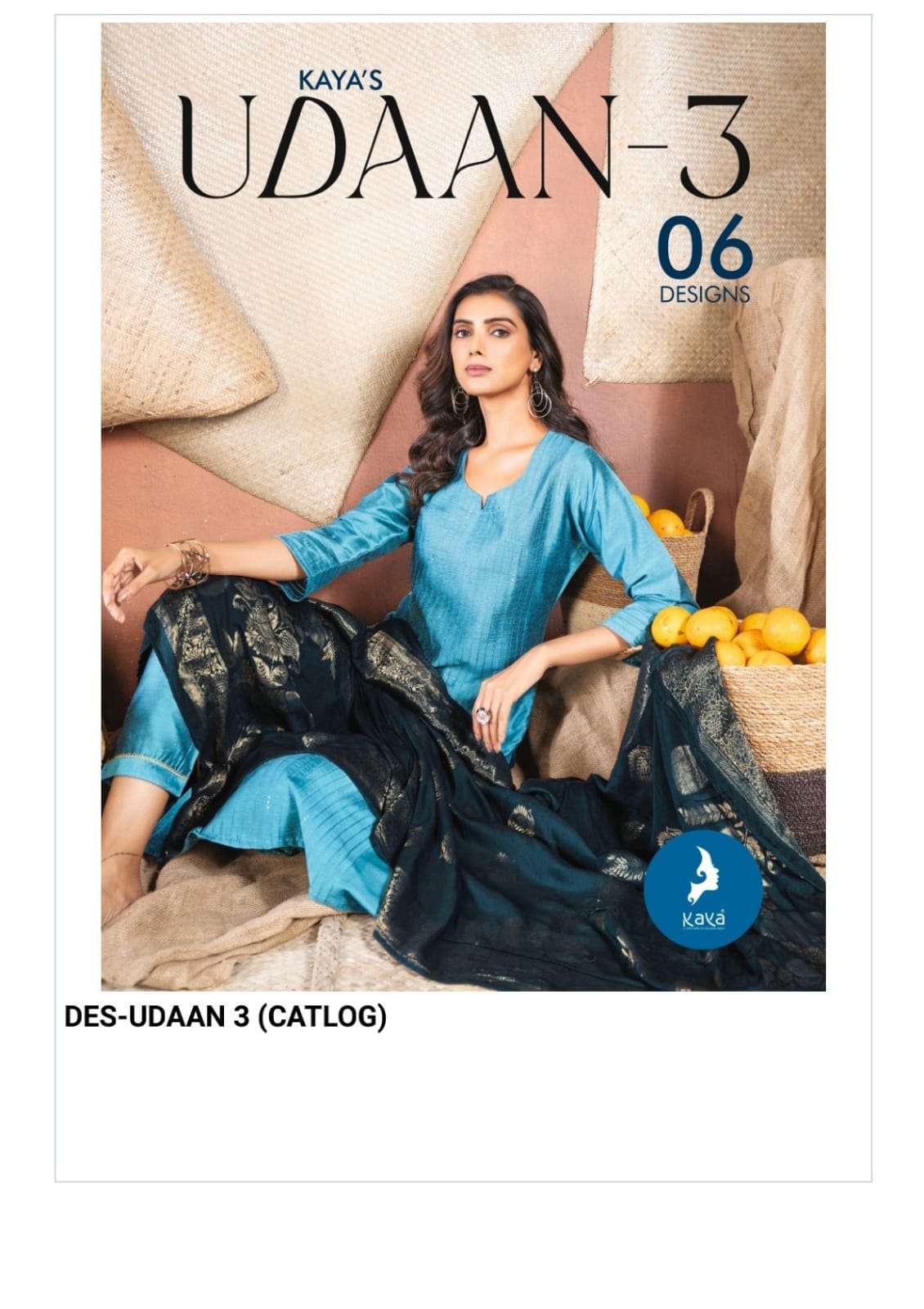 kaya presents udaan vol-3 fancy readymade kurtis catalog wholesaler and exporter 
