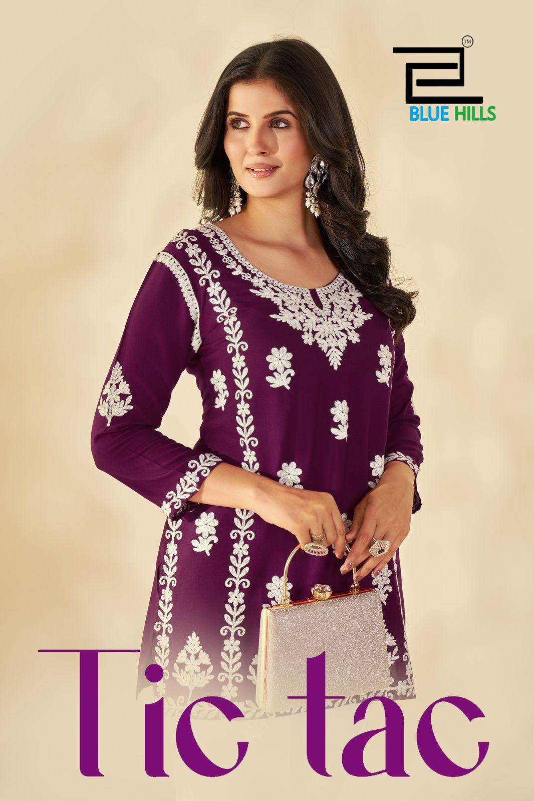 Blue Hills Tic Tac Full Stitch Rayon Plus Size Western Tops For Girls Catalog Wholesaler And Exporter 