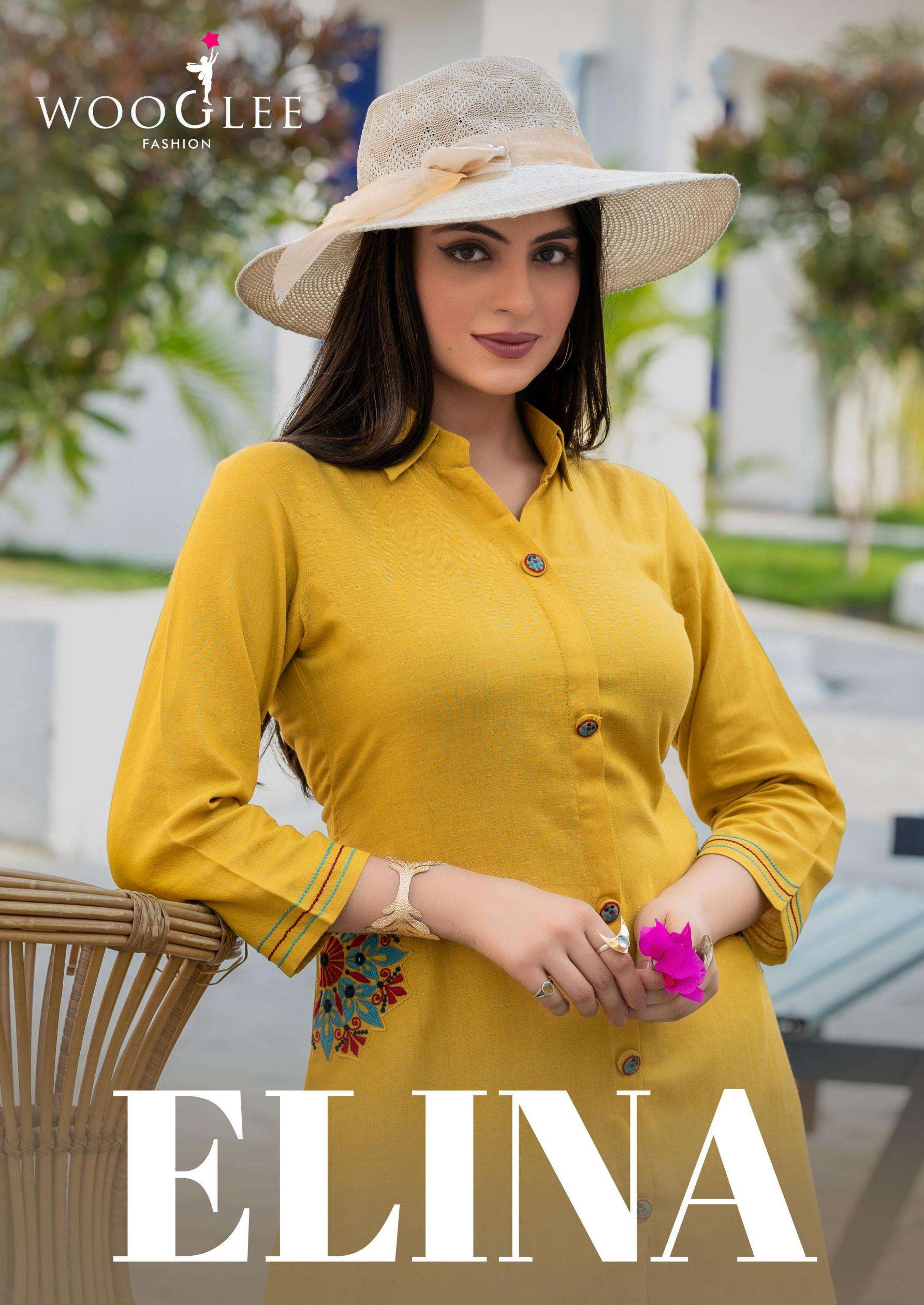 Wooglee Presents Elina Full Stitch Cotton Elegance Co-Ord Sets Catalog Wholesaler And Exporter 