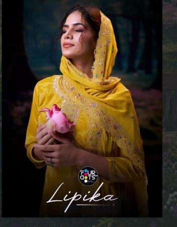 fourdots presents lipika glass organza traditional 3pcs dress 