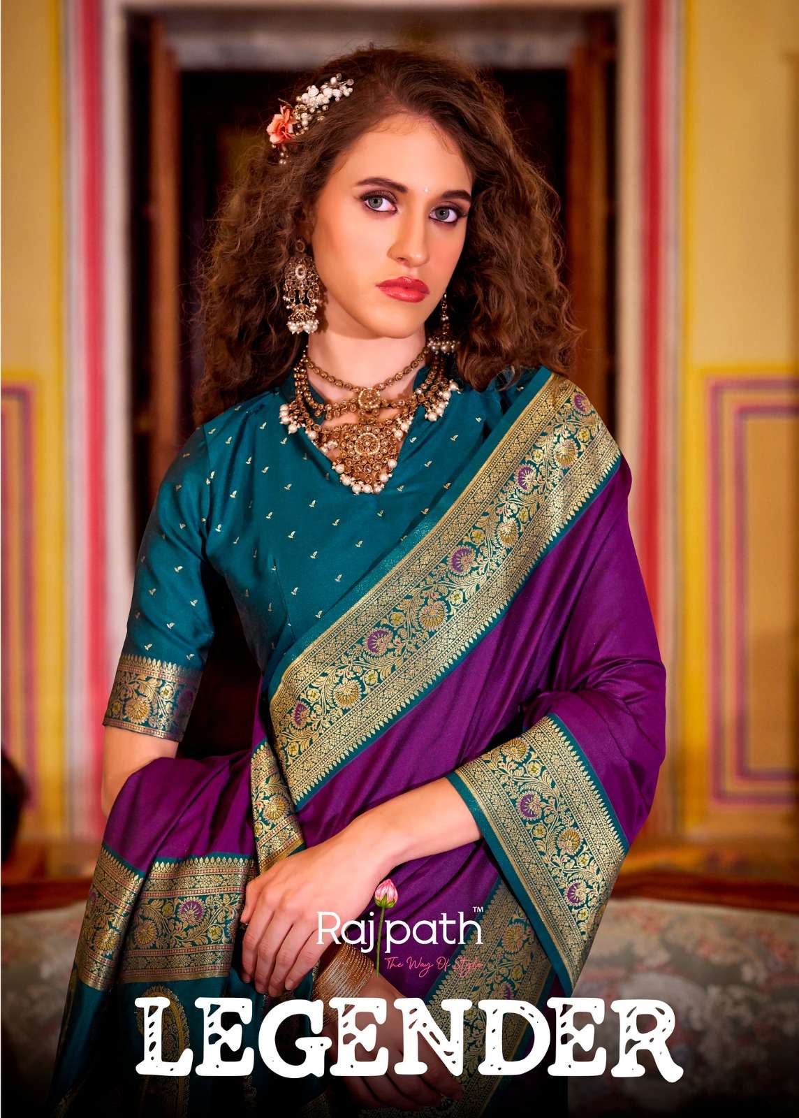 RAJPATH PRESENTS LEGENDER FANCY SOFT SILK SAREES CATALOG WHOLESALER AND EXPORTER IN SURAT