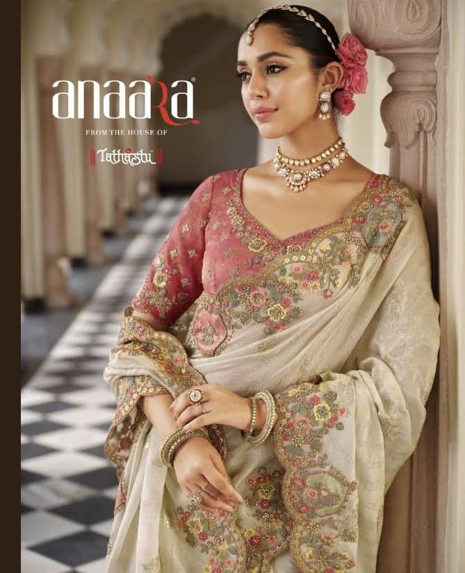 tathastu presents Anaara 7800 series exclusive designer sarees catalog collection