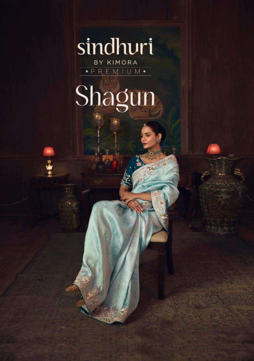 Kimora Presents Shagun Exclusive Designer Sarees For Every Occasion Catalog Wholesaler and exporter 