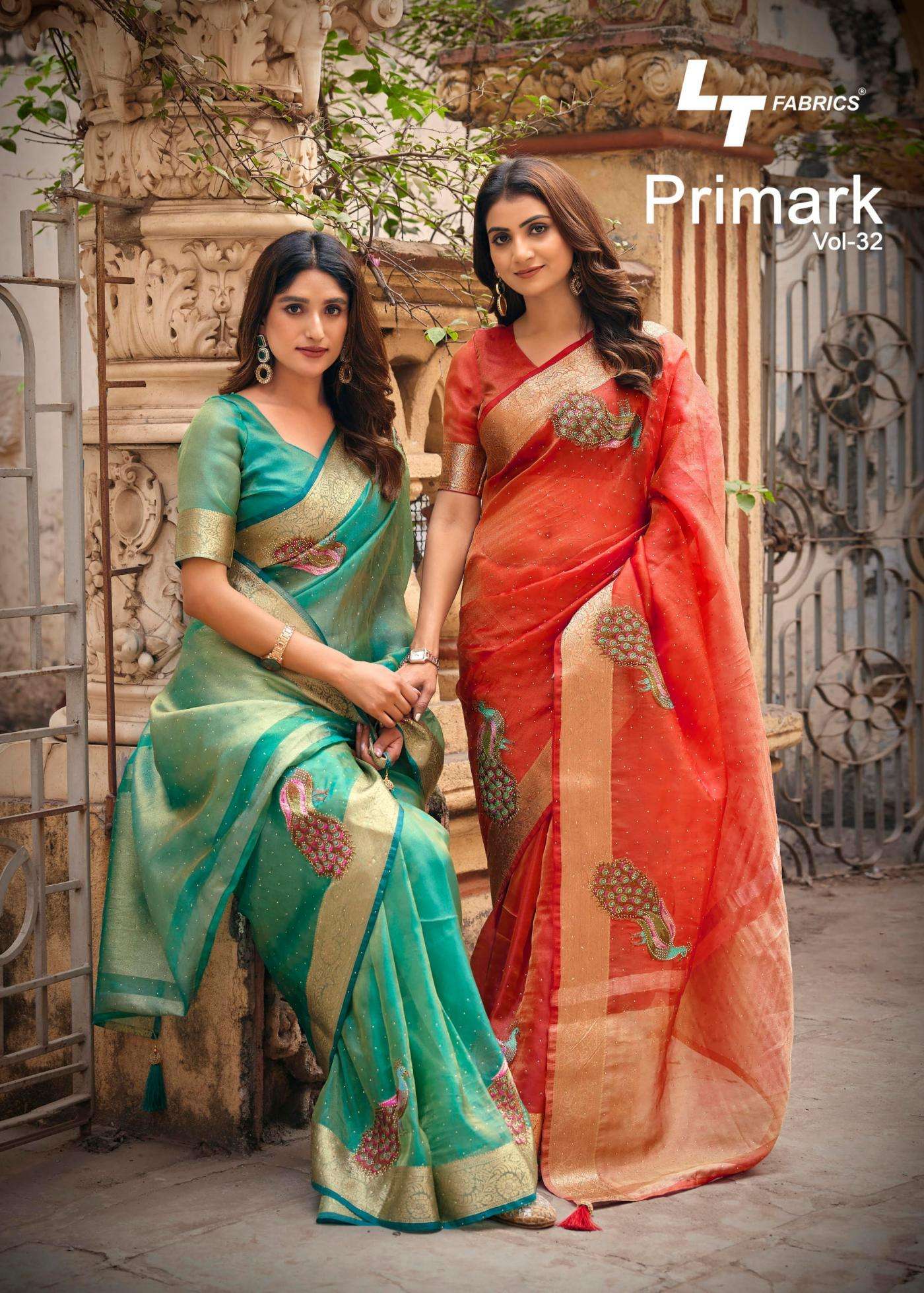 lt fashion presents primark vol 32 casual sarees catalog