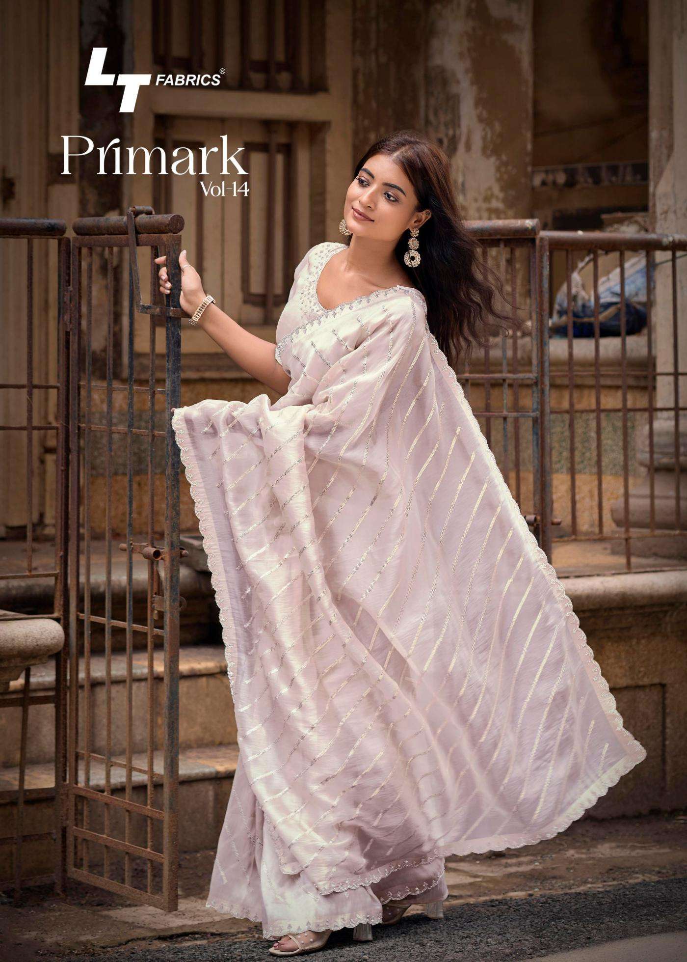 lt fashion presents primark vol 14 fancy attractive look saree