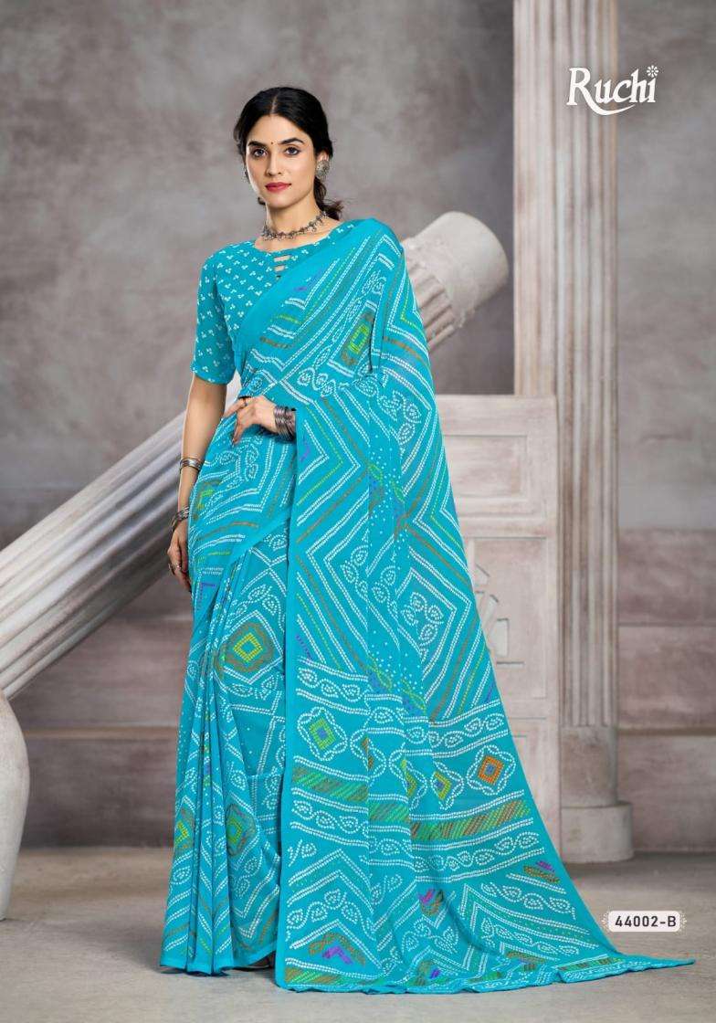 ruchi presents star chiffon vol 199 hit design chiffon casual saree wholesaler
