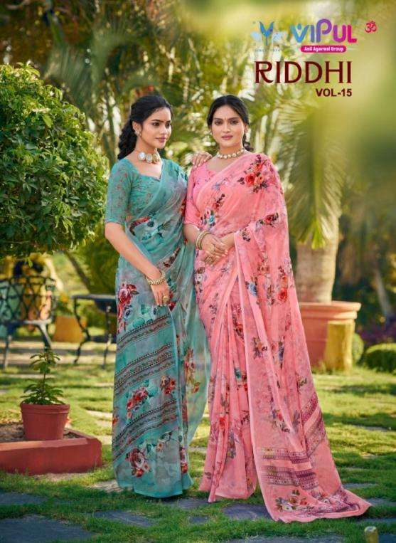 vipul presents raddhi vol 15 weightless 89730-89741 sarees