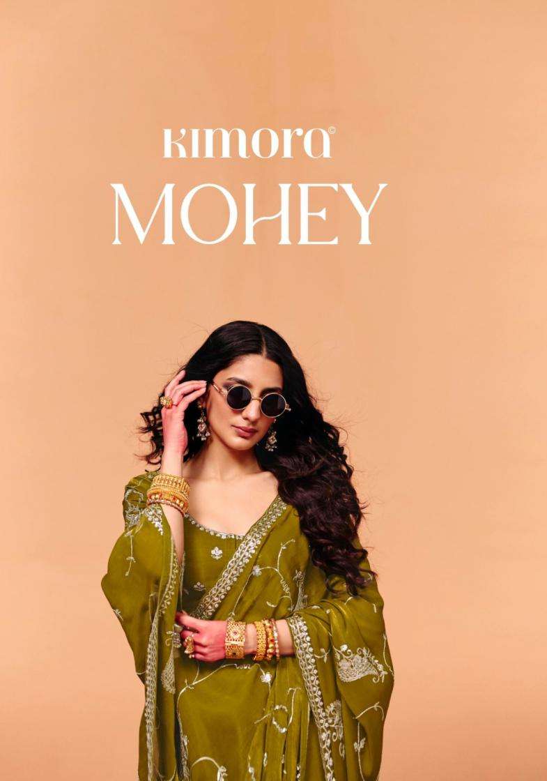kimora presents mohey vol 34 satin silk festival wear elegent saree collection