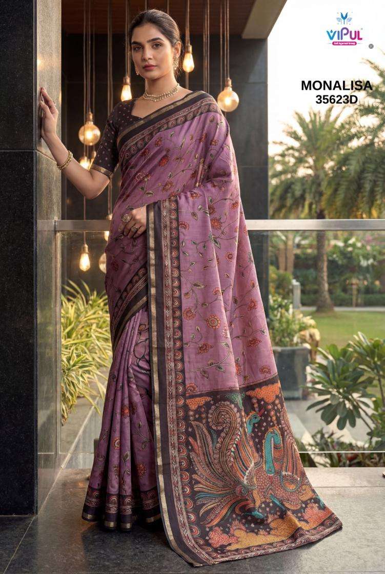 vipul fashion presents monalisa 35623 mal cotton elegant saree