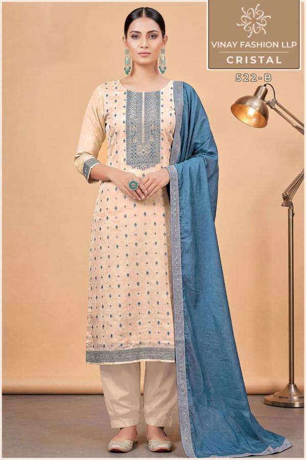 vinay presents cristal kanjivaram silk jacquard fancy suit