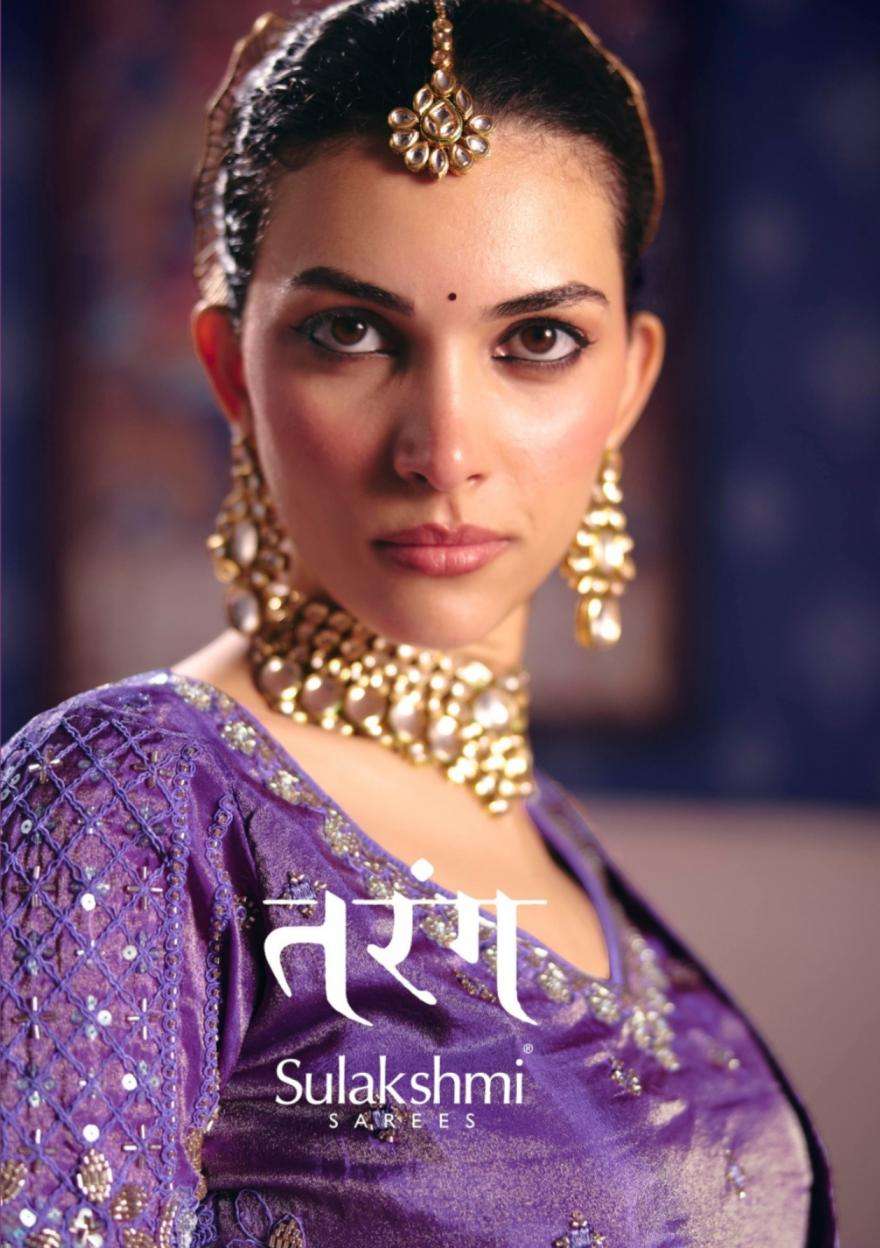 sulakshmi presents tarang viscose latest festival wear saree collection