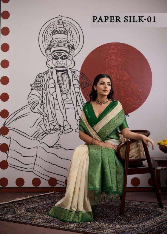 rajtex presents paper silk 01 paper silk handloom weaving silk saree