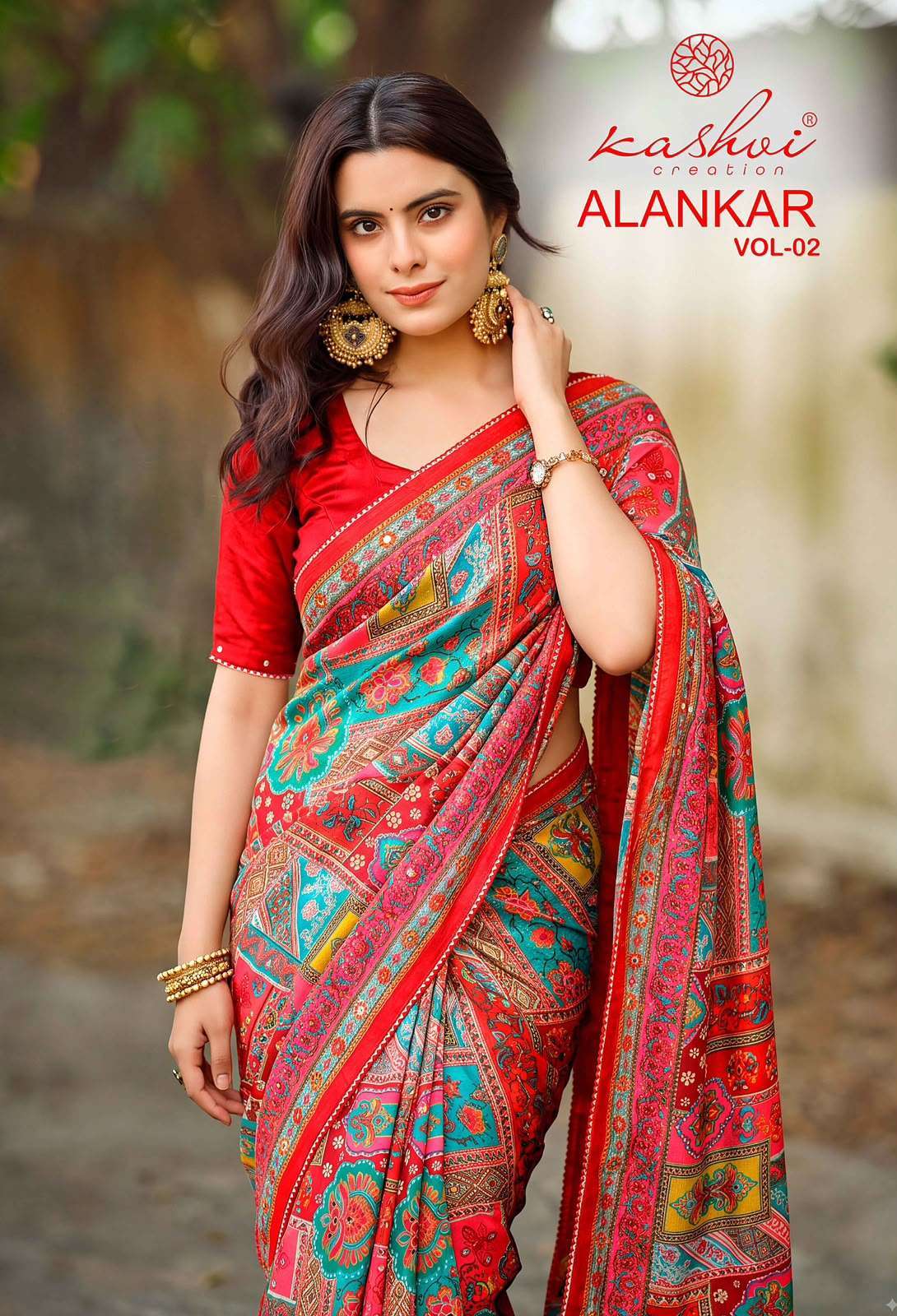 Kashvi Creation Alankar Vol 2 Shine Silk Saree COllection Wholesaler