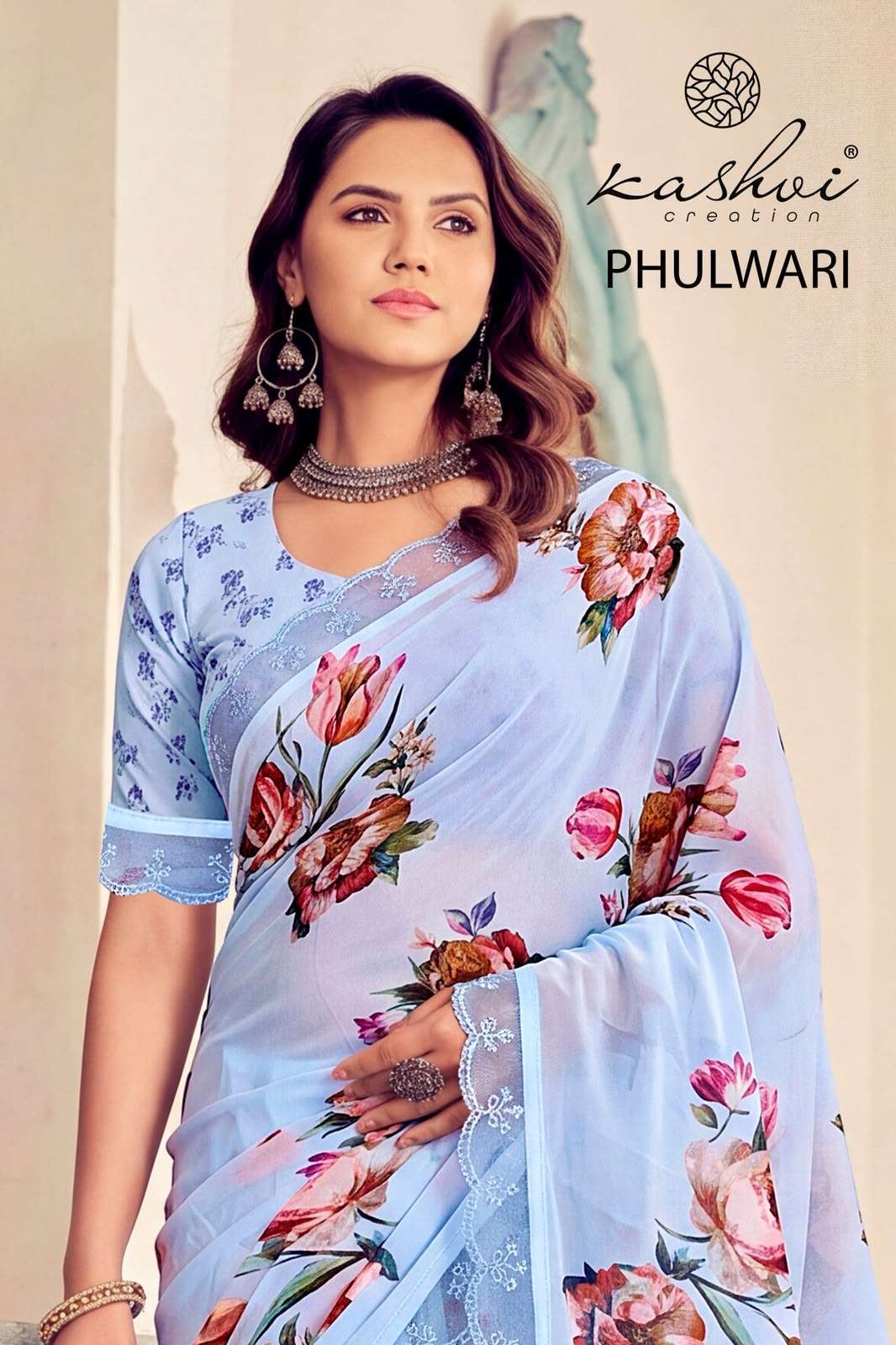 Kashvi Creation Phulwari Vol 1 Party Wear Weightless Saree Collection