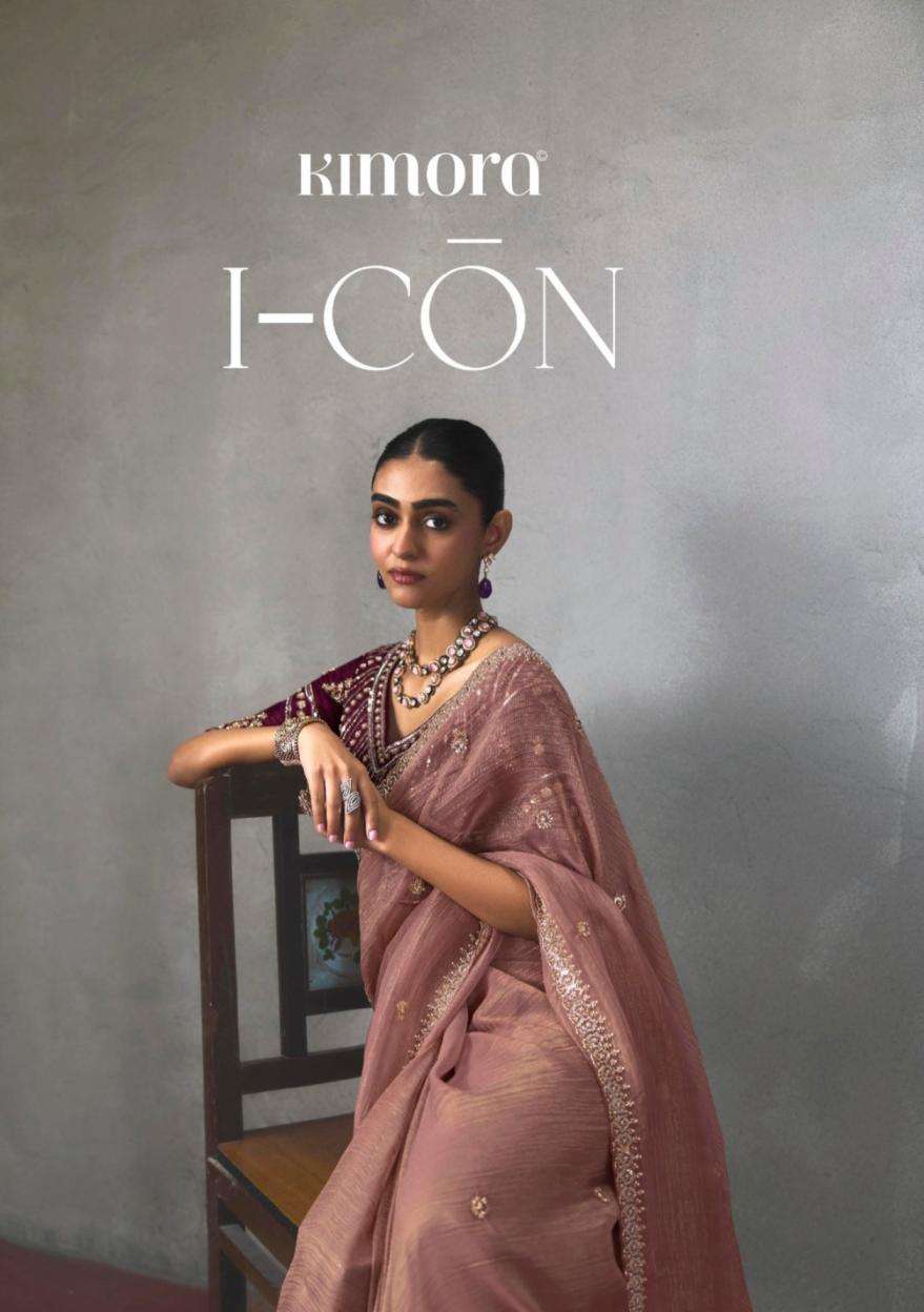 kimora presents i con vol 37 lightweight silk festive wear fancy sarees catalog collection