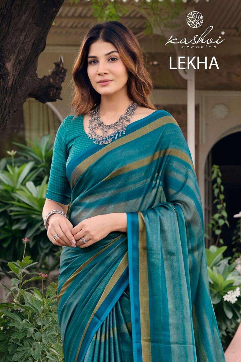 kashvi creation lekha vol 1 mono georgette saree
