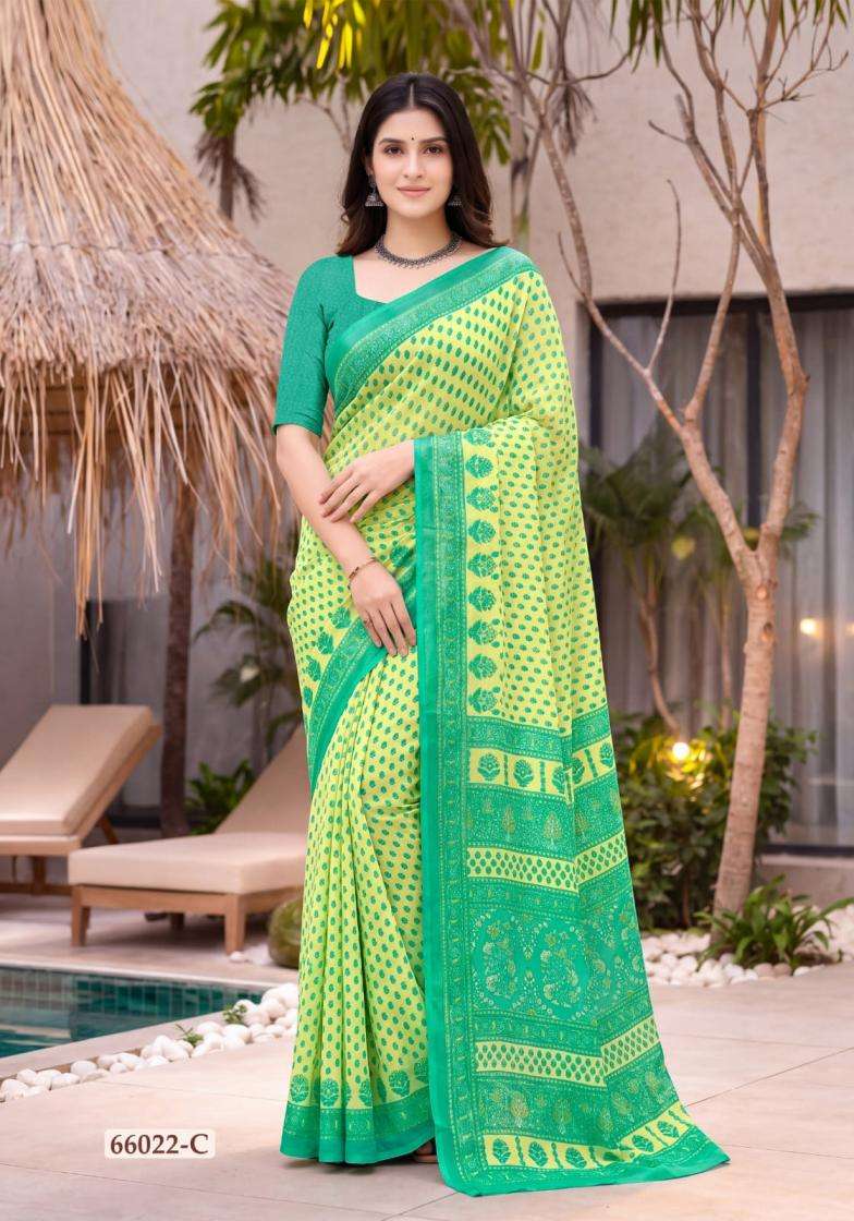 ruchi resham georgette 66020-66021 daily wear saree