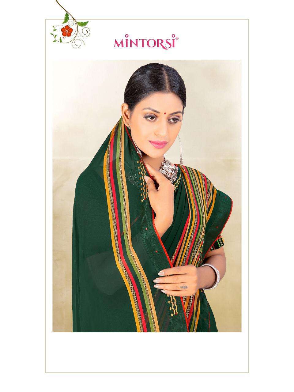 Mintorsi presents gulpari vol-2 weightless printed Sarees cataloge Wholesaler