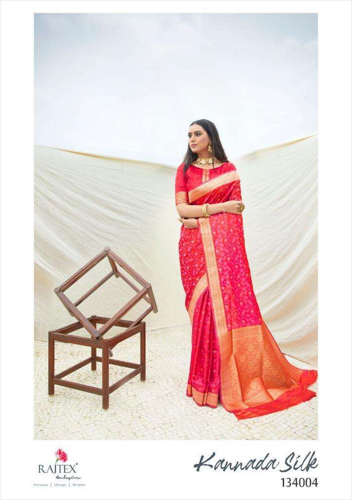 Rajtex presents kannada silk south indian style silk sarees Catalogue wholesaler