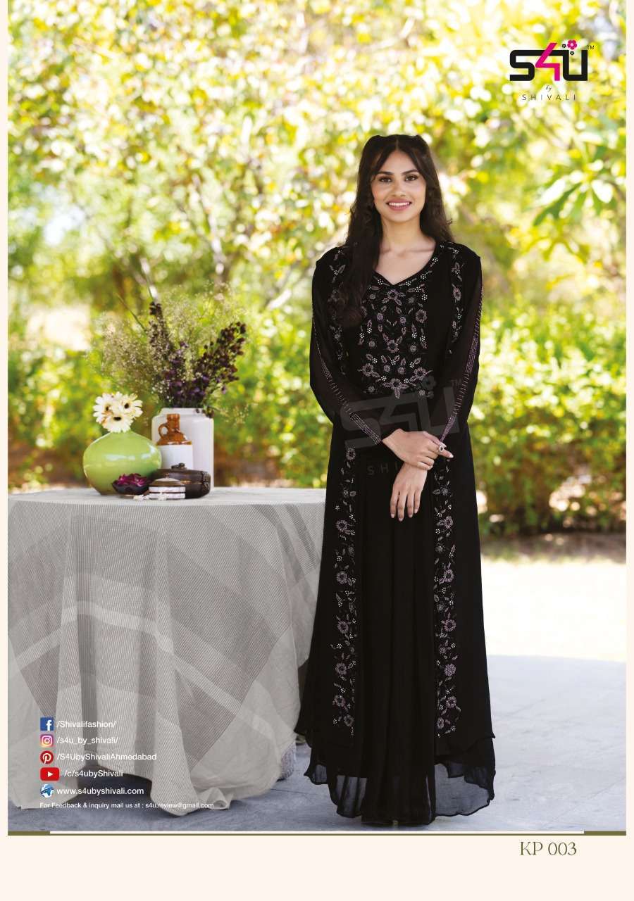 S4u Shivali Presents Limelight Vol 4 Silk Fancy Designer Kurtis Wholesale  Dealer Surat