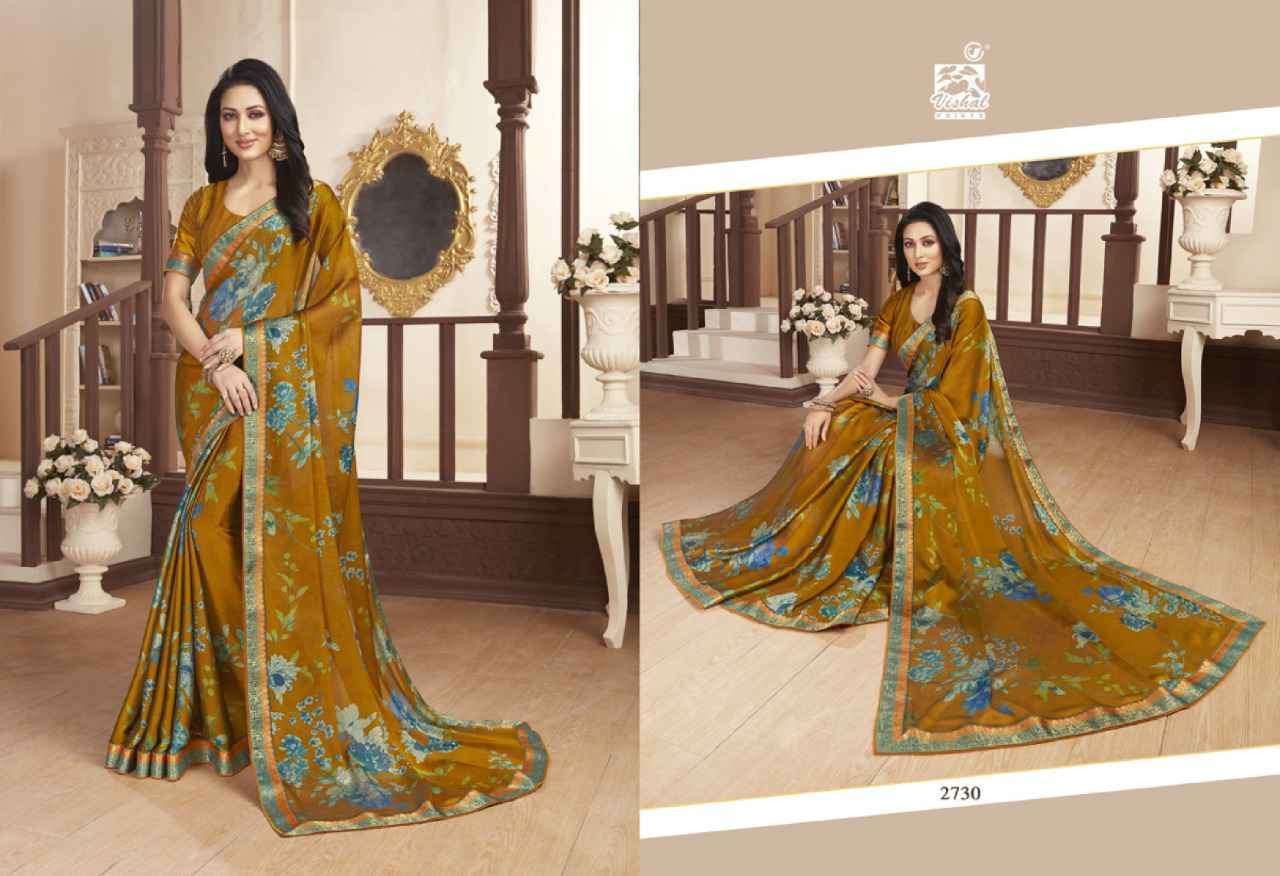 Vishal sarees presents kashvi Vol-2 georgette printed Sarees cataloge Wholesaler