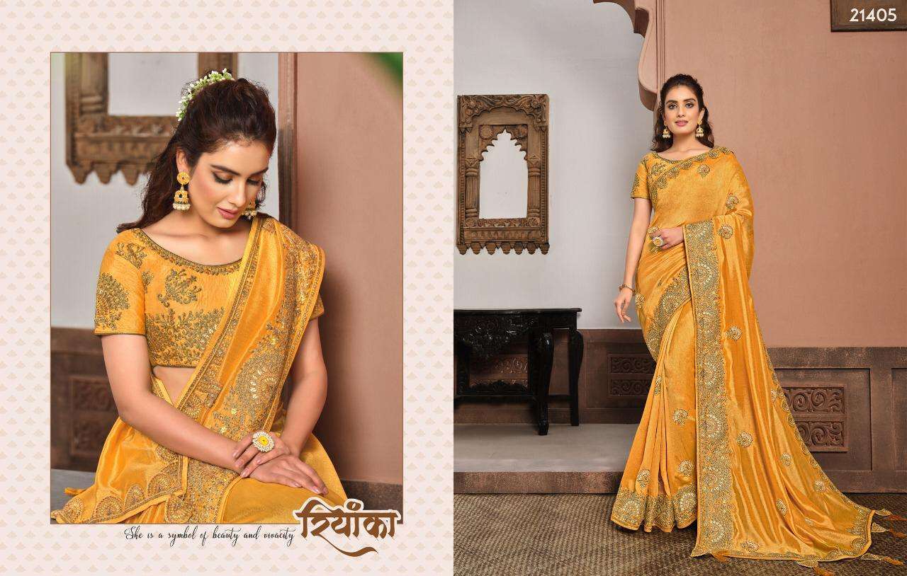 Mahotsav presents sharvari heavy embroidery work party wear sarees catalog 